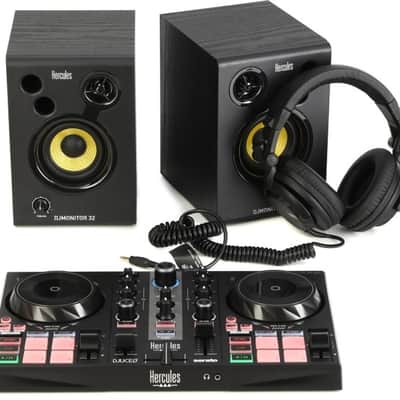 Hercules DJ DJLearning Kit MK2 Complete DJ System for Beginners image 2
