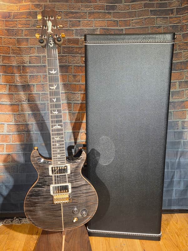 PRS 2019 Santana Signature Retro 10-Top Charcoal Burst w/ OHSC image 1