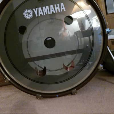 24X18 Bass Drum Yamaha Live Custom Oak Hot Rod multi head choice/muffling options image 21