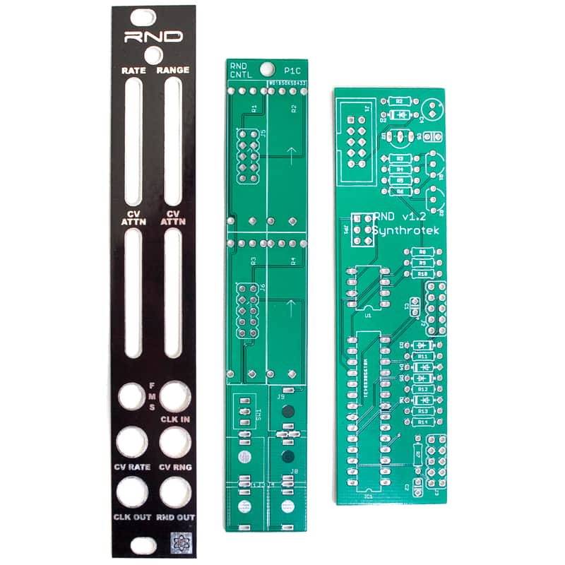 Synthrotek RND PCB, Panel and IC - Random Eurorack Module PCB Set image 1