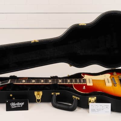 Heritage H-150 P90 Electric Guitar, Rosewood Fingerboard, Vintage Cherry Sunburst image 3