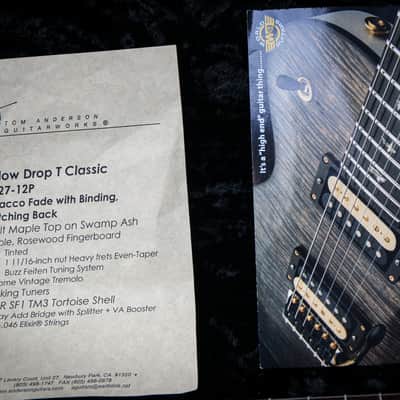 TOM ANDERSON USA Hollow Drop T Classic Quilt "Tobacco Fade + Rosewood" (2012) image 3