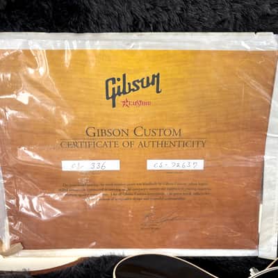 Gibson CS-336 Custom Shop 2007 Ebony image 21