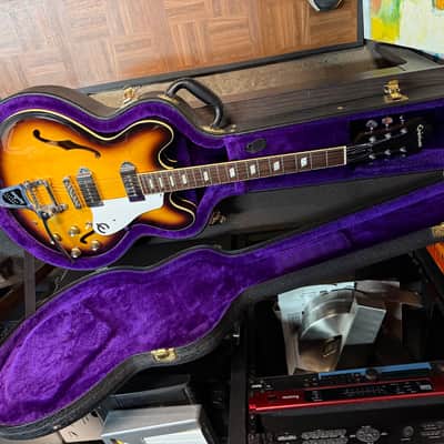 Epiphone Elitist Casino 2002 - 2019 - Vintage Sunburst image 4