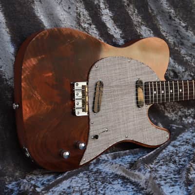 GB Liuteria Traditional Tele walnut and fabric image 14