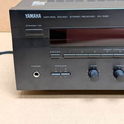 Yamaha RX-596 Natural Sound Stereo Receiver - 80W RMS w/ Phono Stage - Good Condition image 4