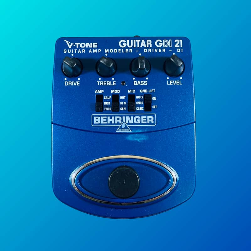Behringer GDI21 Guitar Amp Modeler Preamp DI image 1