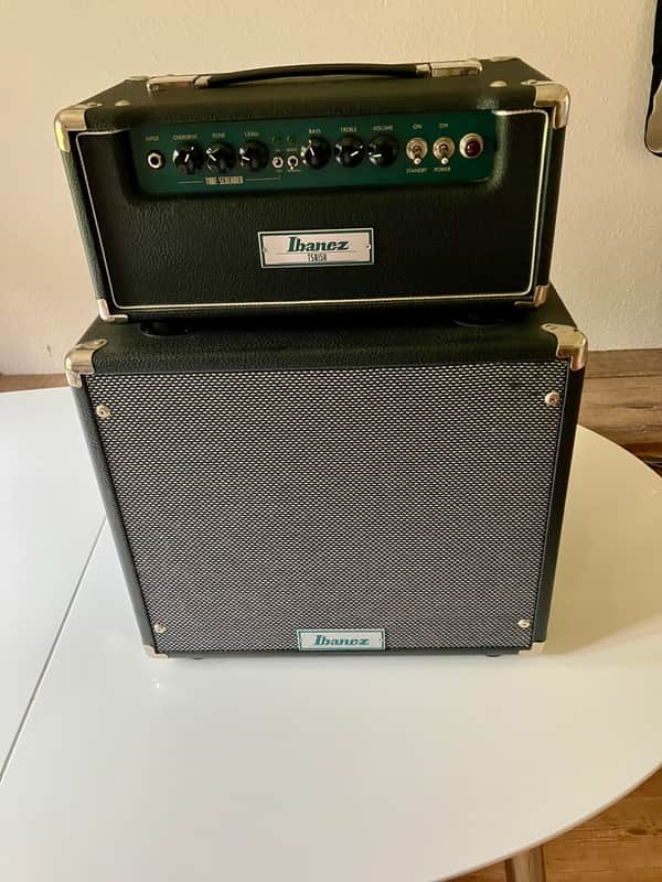 Ibanez TSA15H 15W Guitar Amp Head with TS 2010s - White image 1
