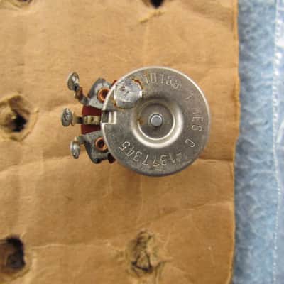 1973 CTS 1 Meg Potentiometer Vintage Solid Metal Shaft Potentiometer Genuine Vintage 1973 1 Meg Potentiometer image 3