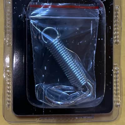 DW DWSM020 Bass Drum Pedal Spring Assembly with Felt Insert 2010s - Silver image 2