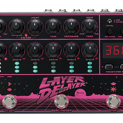 Ibanez Layer Delayer Delay Pedal [DEMO]