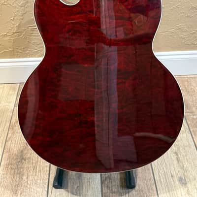 Dean JC-QM-12-TGE Jumbo Cutaway Acoustic-Electric 12-String Guitar 2008 - Tiger Eye Gloss Quilted Maple image 7