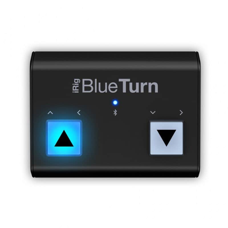 PEDALE VOLTA PAGINA PARTITURE DIGITALI iRig BLUETURN BLUETOOTH image 1