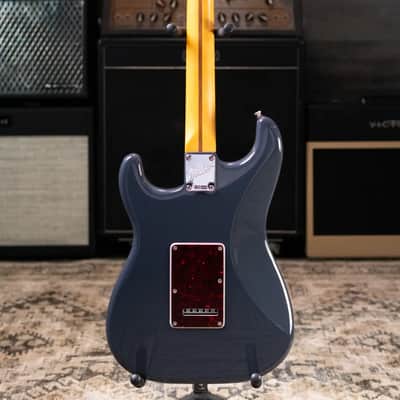Fender American Professional Classic Stratocaster HSS Electric Guitar - Faded Black with Gig Bag image 7