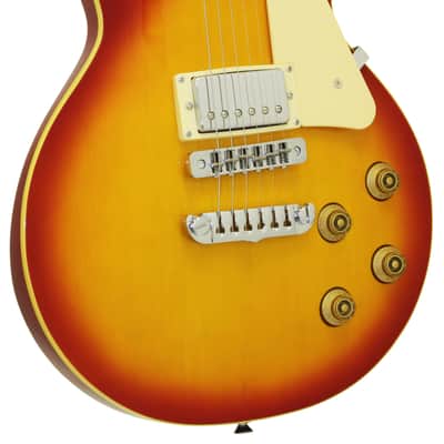 Aria Pro II PE-350STD CS - Cherry Sunburst Les Paul Style image 4