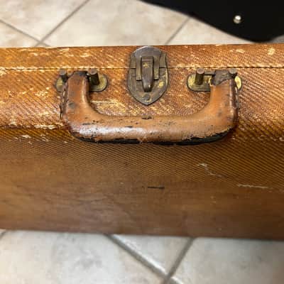1956 Fender Tweed Precision Bass Case image 4