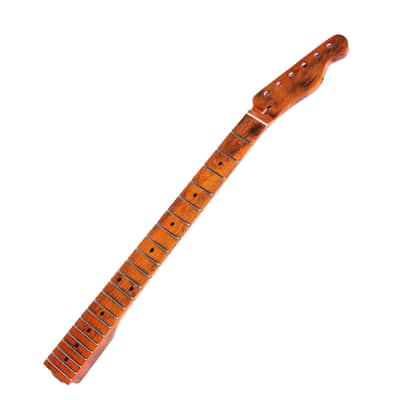 [Stained Gloss Finish] 22Fret Guitar Neck Suit for TL Tele Style Guitar - Canadian Maple,price include the import duty for US buyer image 5
