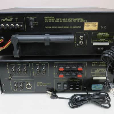PIONEER 2PC SA-6500 INTEGRATED AMP + TX-6500 TUNER RECAPPED PRO SERVICED + LED's image 11