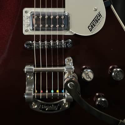 Gretsch G5230T Electromatic® Jet™ FT Single-Cut with Bigsby® 2025 - Dark Cherry Metallic image 3