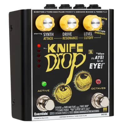 Eventide Knife Drop Fuzz Octave Effects Pedal image 2