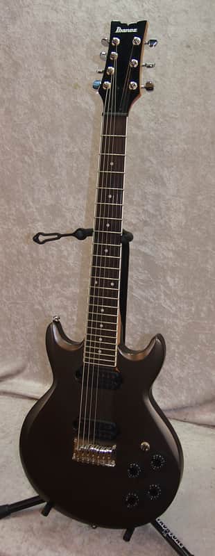 Ibanez AX7221 AX 7221 seven string electric guitar in pewter gray