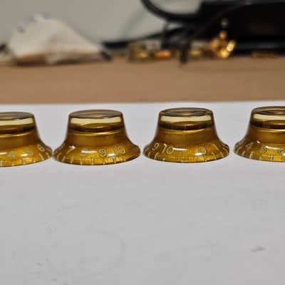 Gibson Les Paul Standard 1957, 1958, 1959 Vintage Gold Bell Knobs image 2