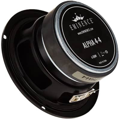 Eminence American Standard Alpha-4-4 (Pair) 4" Pro Audio Speakers, 55 Watts at 4 Ohms, Black image 2