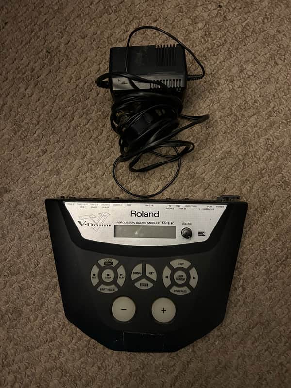 Roland TD-6V PERCUSSION SOUND MODULE 2000's - BOXED DRUM BRAIN image 1