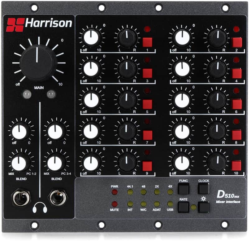 Harrison Audio D510mx Mixer Interface Module for Harrison Audio D510 500 Series Chassis image 1