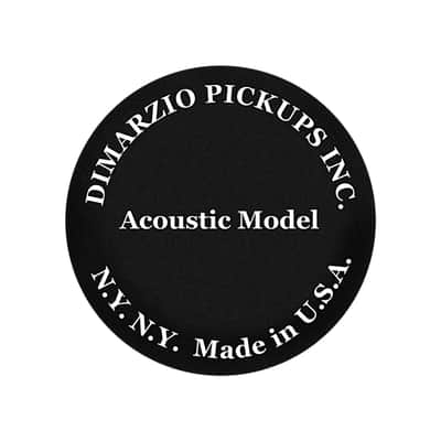DiMarzio DP130 Acoustic Model Pickup - Black image 2