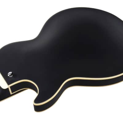 Ibanez AGB200 Semi-hollow Bass Guitar - Black Flat (AGB200BKF) image 6