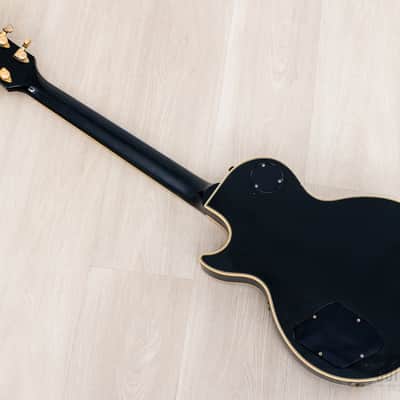 1992 Gibson Pre-Historic '57 Les Paul Custom 3 Pickup Black Beauty w/ 57 Classic PAFs, Case image 12