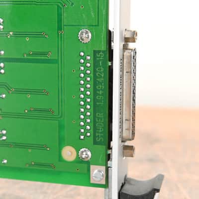 Studer 8-Channel Analog Line Out Card for D21m & D23m Modular I/O System CG01HAY image 18