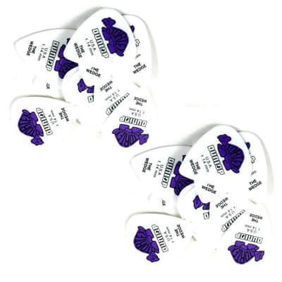 Dunlop Guitar Picks  Tortex Wedge  1.14 424P1.14 24 Pack
