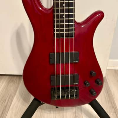 Spector NS2000/5 1999 - Transparent Red image 4