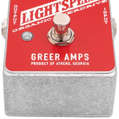 Greer Amps Lightspeed Organic Overdrive - Red image 2