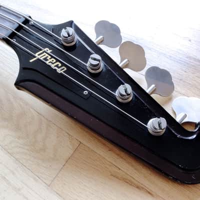 1991 Greco Thunderbird IV TB1100 Electric Bass Guitar Japan Fujigen Gibson Lawsuit w/Original Case image 4