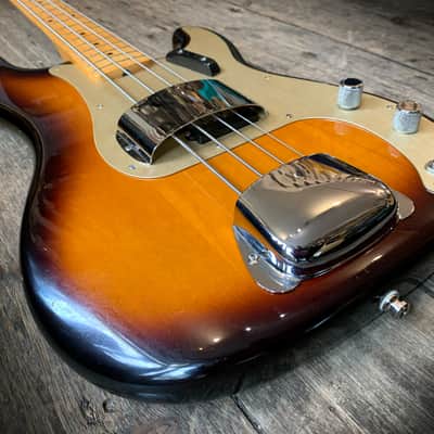 2011 Fender American Vintage '57' Precision Bass in Sunburst finish & case image 8