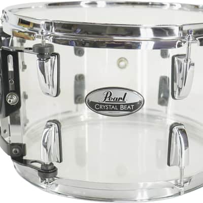 Pearl Crystal Beat Clear Acrylic 12x8'' Rack Tom Drum image 2