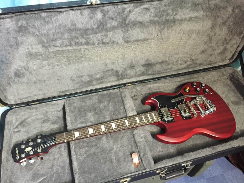 Epiphone SG bigsby スタイル 美品 opinions-on-sgs-with-bigsbys-