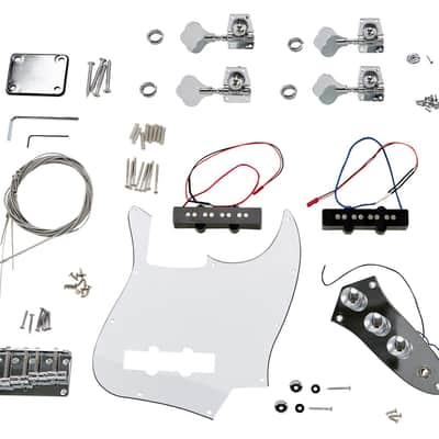Harley Benton JB Bass Kit - DIY Complete Jazz Bass Style Build Package image 7