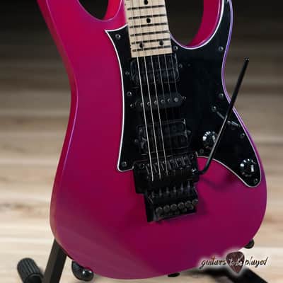 Ibanez RG550 Genesis Made-In-Japan HSH Guitar – Purple Neon image 3