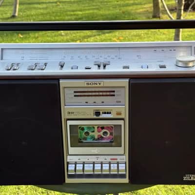 SONY CFS-V8 ZILBAR Rare Vintage Cassette Deck Boombox Japan Serviced Warranty image 10