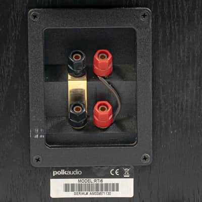 Polk Audio RTi6 Bookshelf Speakers (Black Oak) - High-Performance Sound image 9