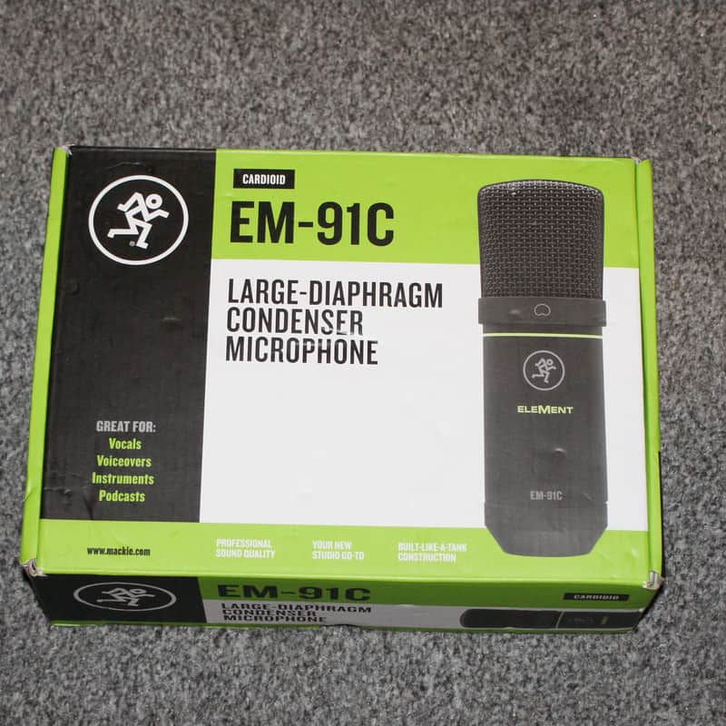 2020 – Present Mackie EM-91CU Large Diaphragm Cardioid USB Con…