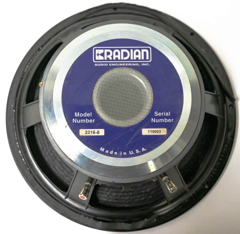 Radian Audio's model 2216 ラジアン オーディオ Radian 2216 8 8 ohm 15