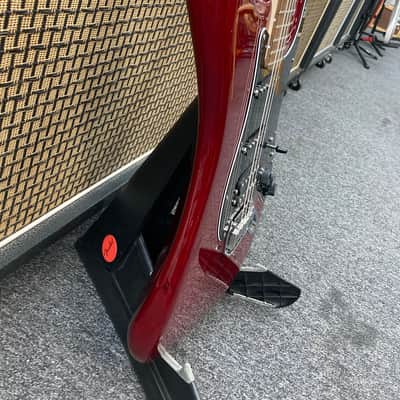 Fender American Select Mahogany Stratocaster HSS with Rosewood Fretboard - 2011 - Crimson Red Transparent image 8