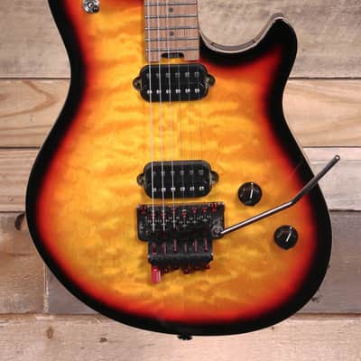 IMC Exclusive EVH Wolfgang WG Standard QM Electric Guitar 3-Color Sunburst w/ FU-Tones Upgrade image 1