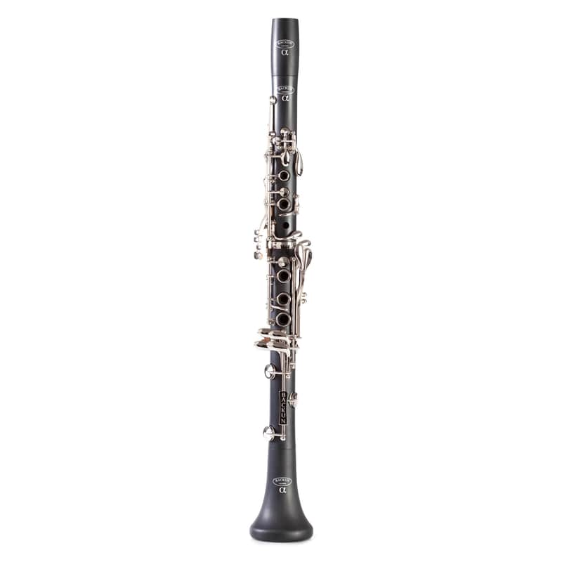 Backun Alpha B-Flat Clarinet, Nickel Keywork - Open Box, Mint image 1