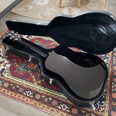 Glen Campbell's Signature on the body of Fender FA-100 Dreadnought Acoustic Guitar  mid-2000 image 4